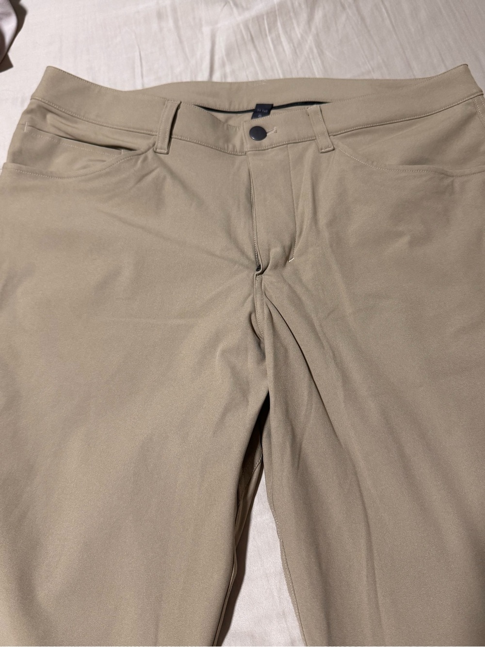 Lululemon Men's Khaki Performance Stretch Pants